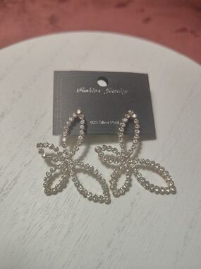 Crystal Flower Earrings